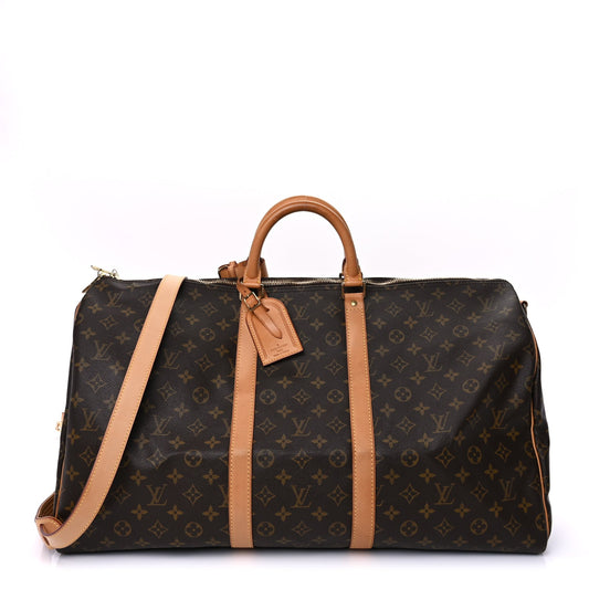 Louis Vuitton Monogram Keepall Bandouliere 55