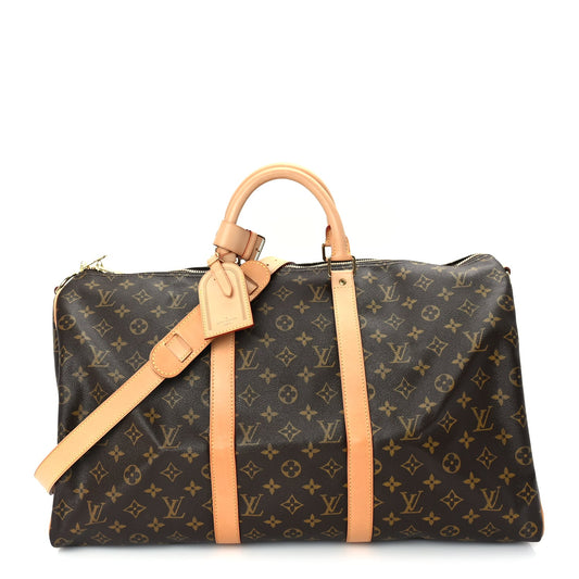 Louis Vuitton Monogram Keepall Bandouliere 50