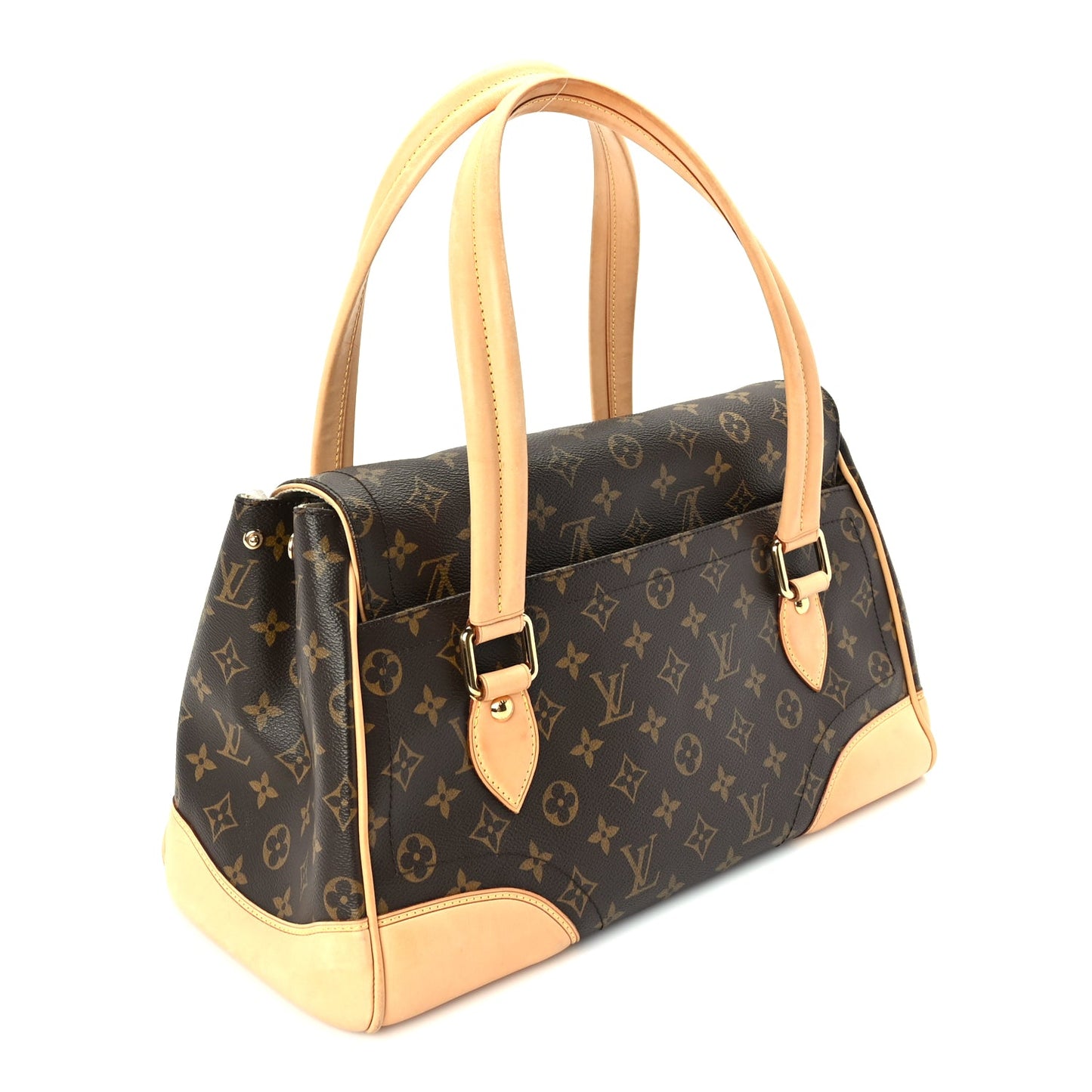 Louis Vuitton Monogram Beverly GM Brown