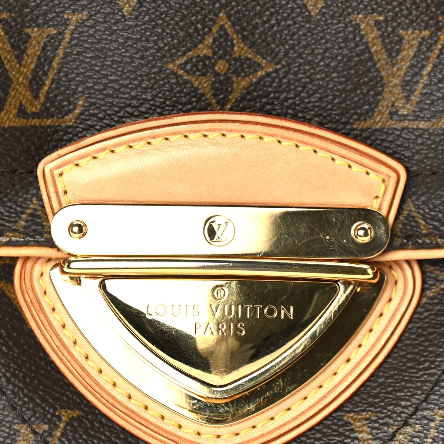 Louis Vuitton Monogram Beverly GM Brown