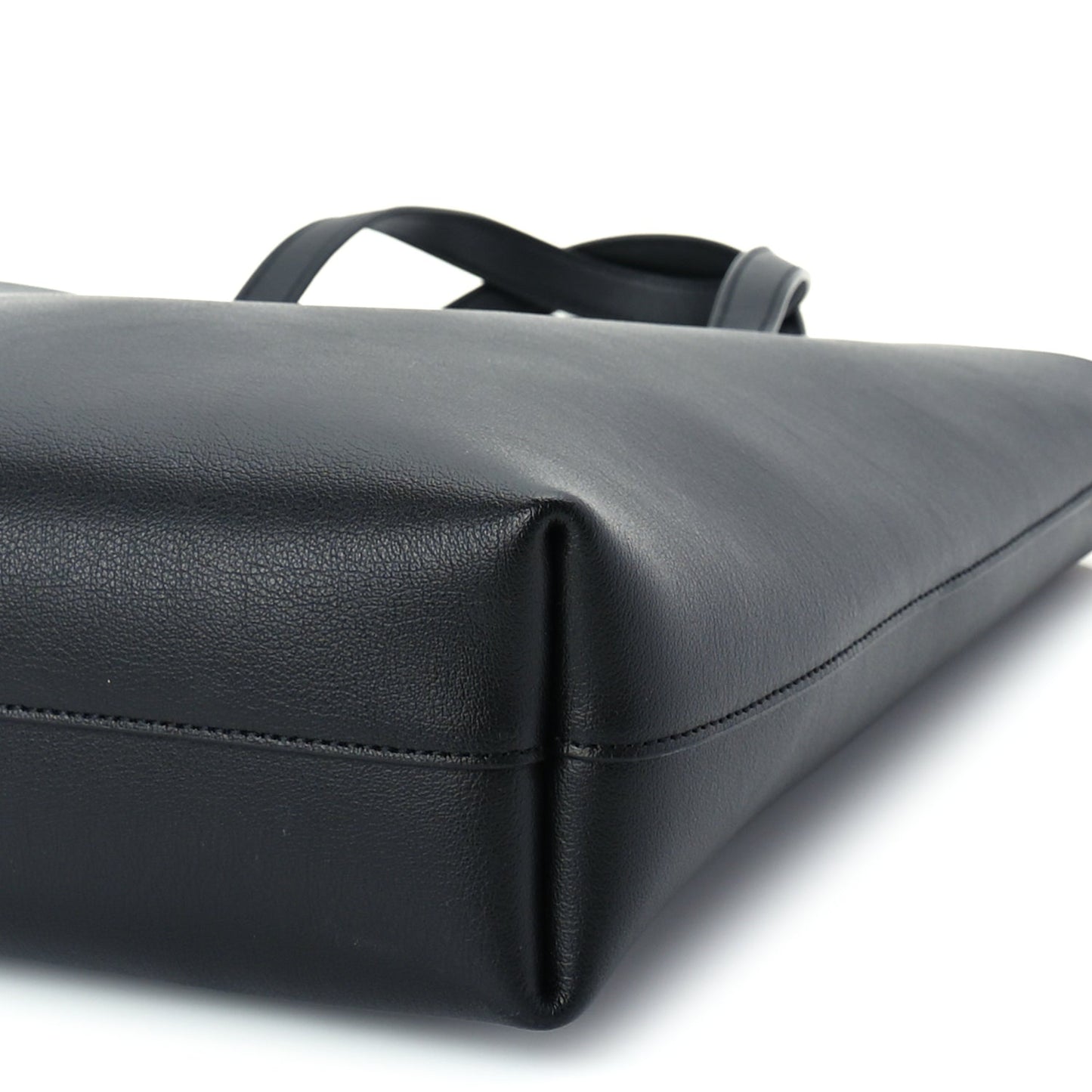 Saint Laurent Calfskin Toy Shopping Tote  Black
