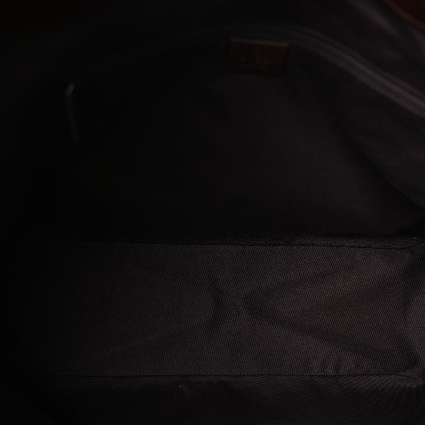 Gucci Monogram Medium Tote  Dark Brown