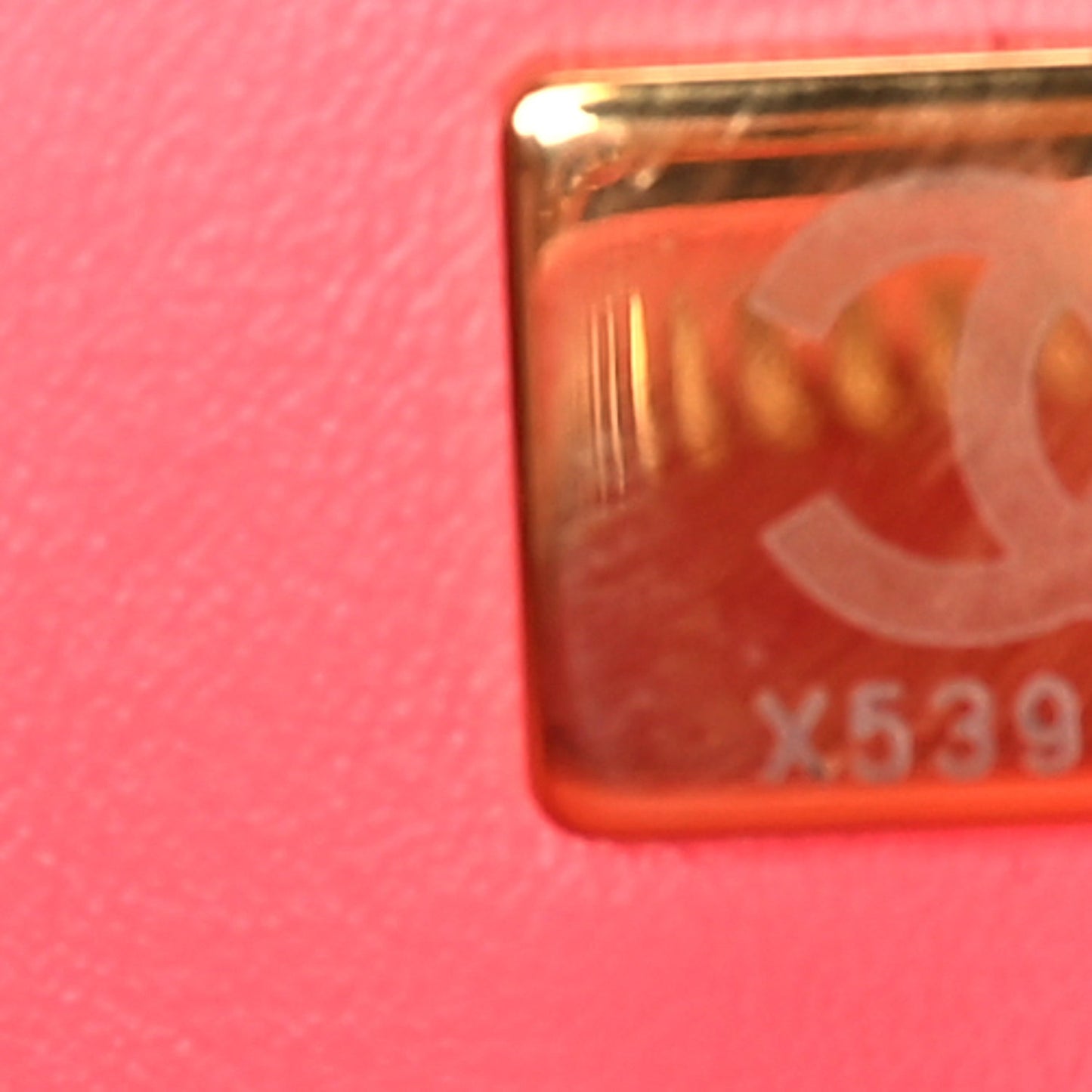 Chanel Caviar Quilted Pick Me Up Mini Vanity Case  Pink