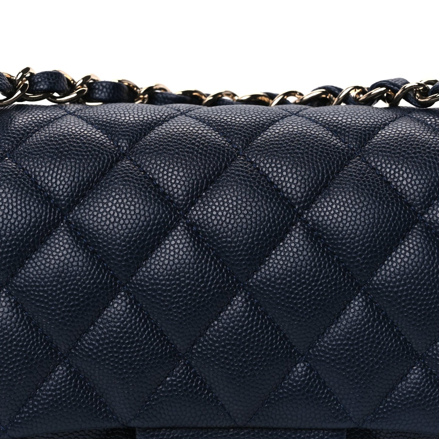 Chanel Caviar Quilted Small Double Flap Dark Navy
