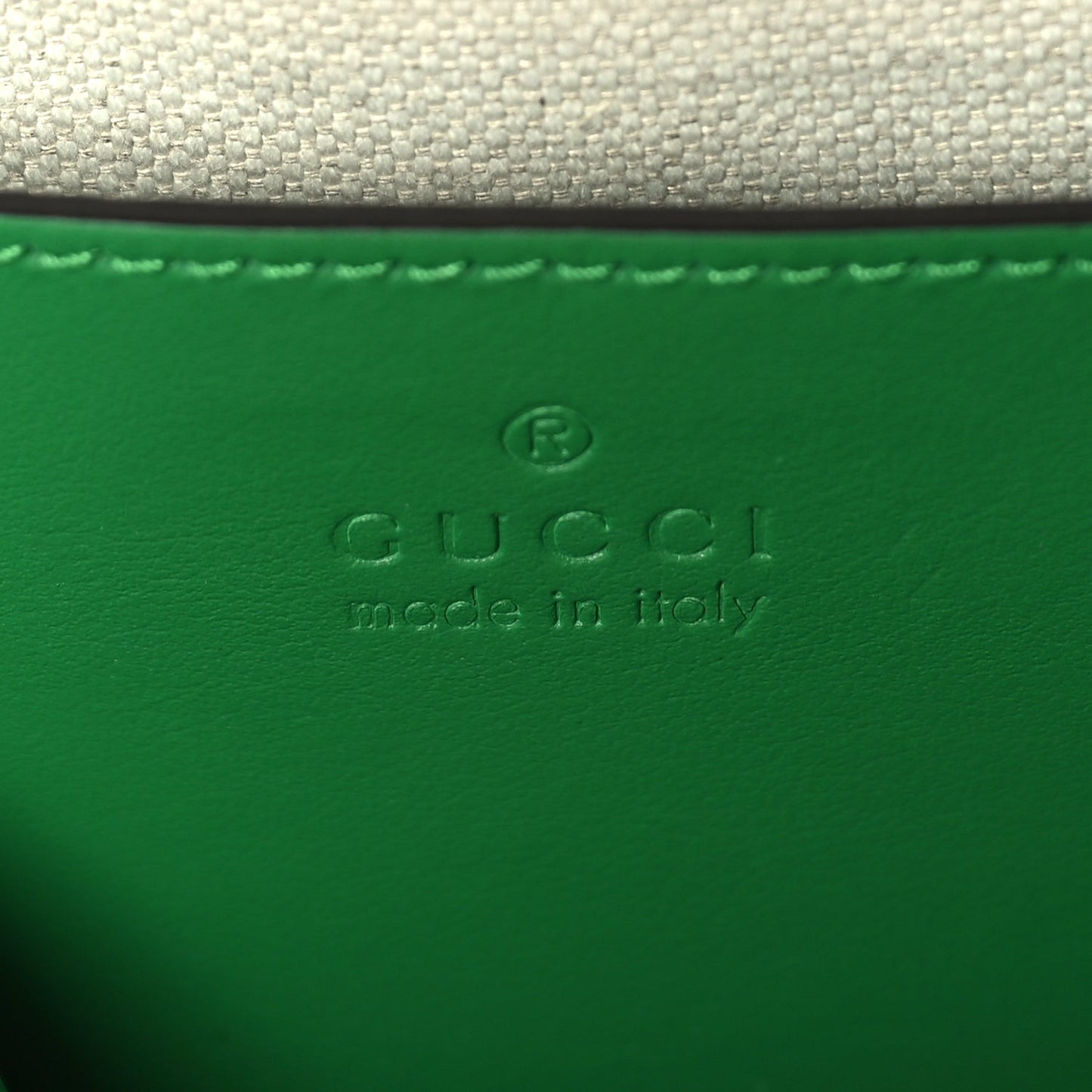 Gucci Calfskin GG Matelasse Shoulder Bag Spring Green
