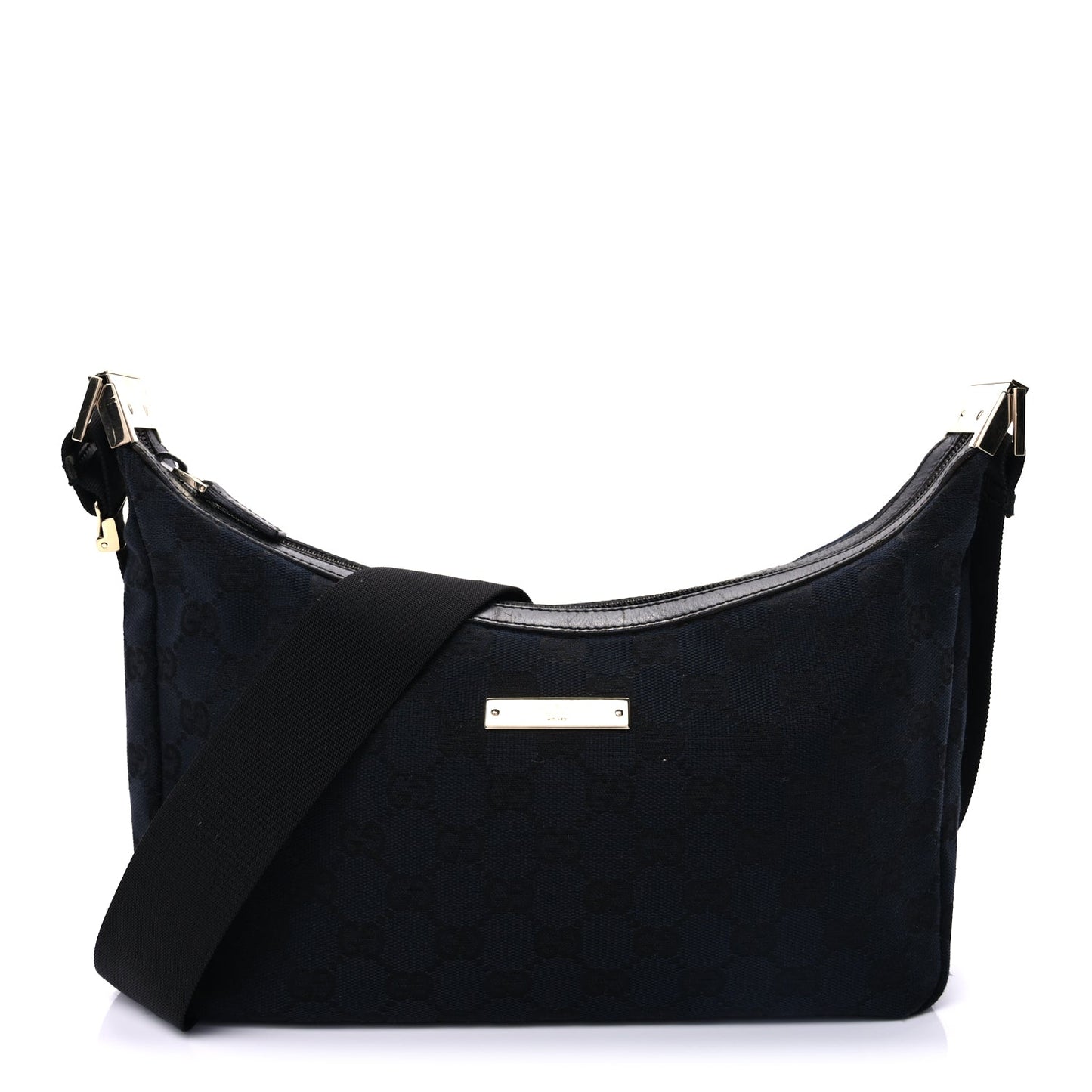 Gucci Monogram Small Hobo Black