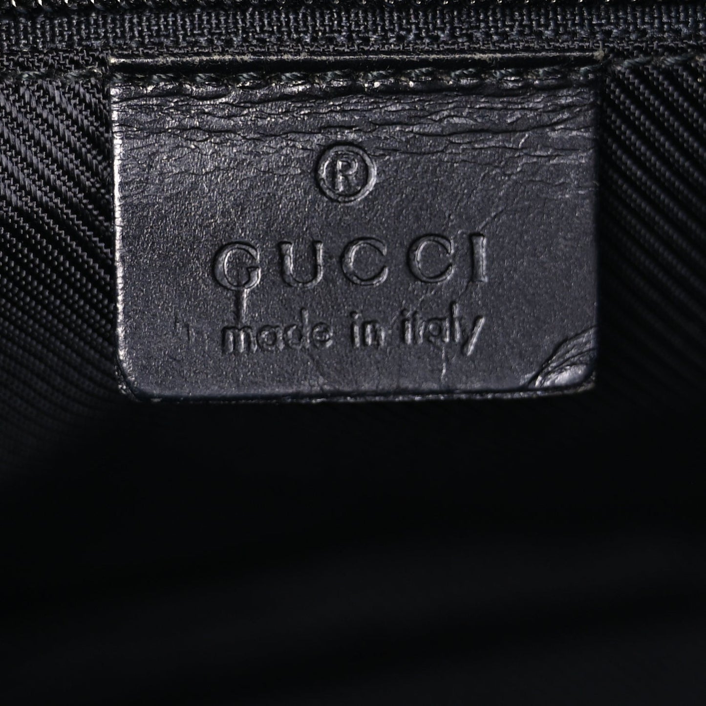 Gucci Monogram Small Hobo Black