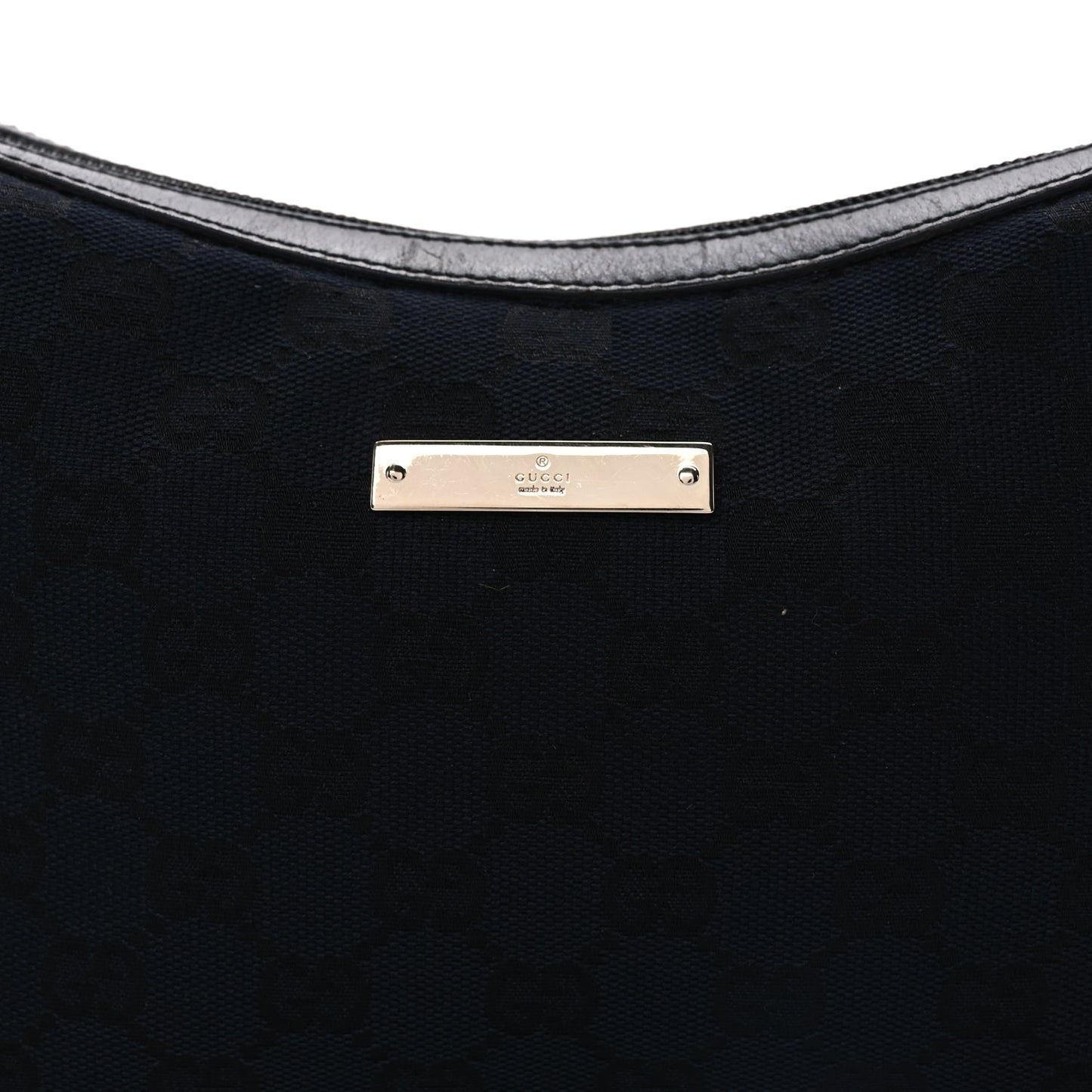 Gucci Monogram Small Hobo Black