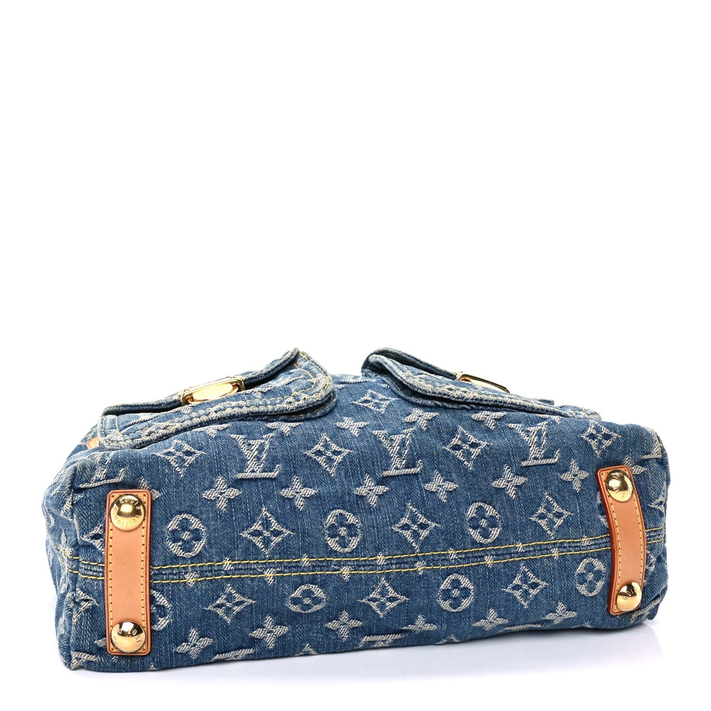 Louis Vuitton Monogram Denim Baggy PM Blue