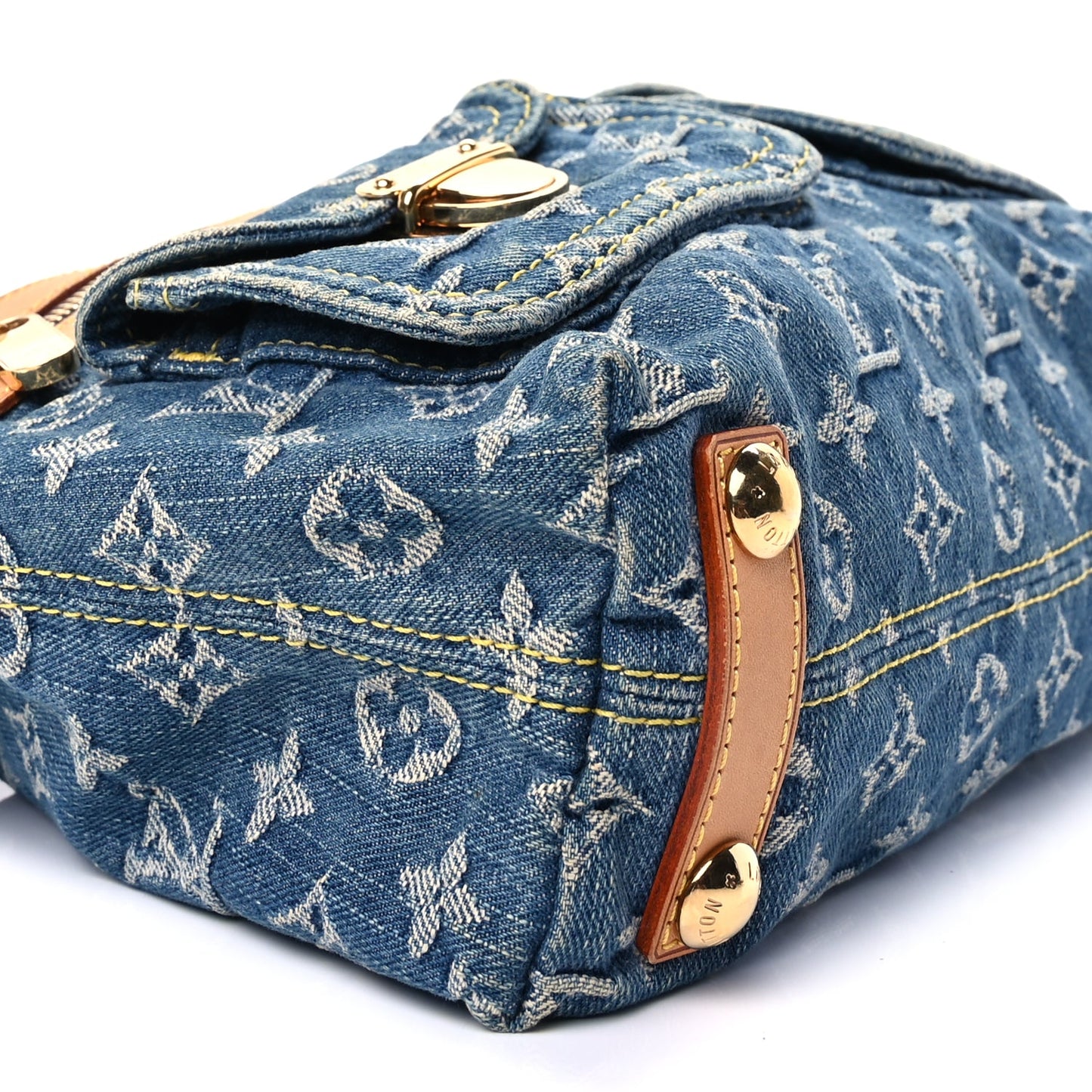 Louis Vuitton Monogram Denim Baggy PM Blue