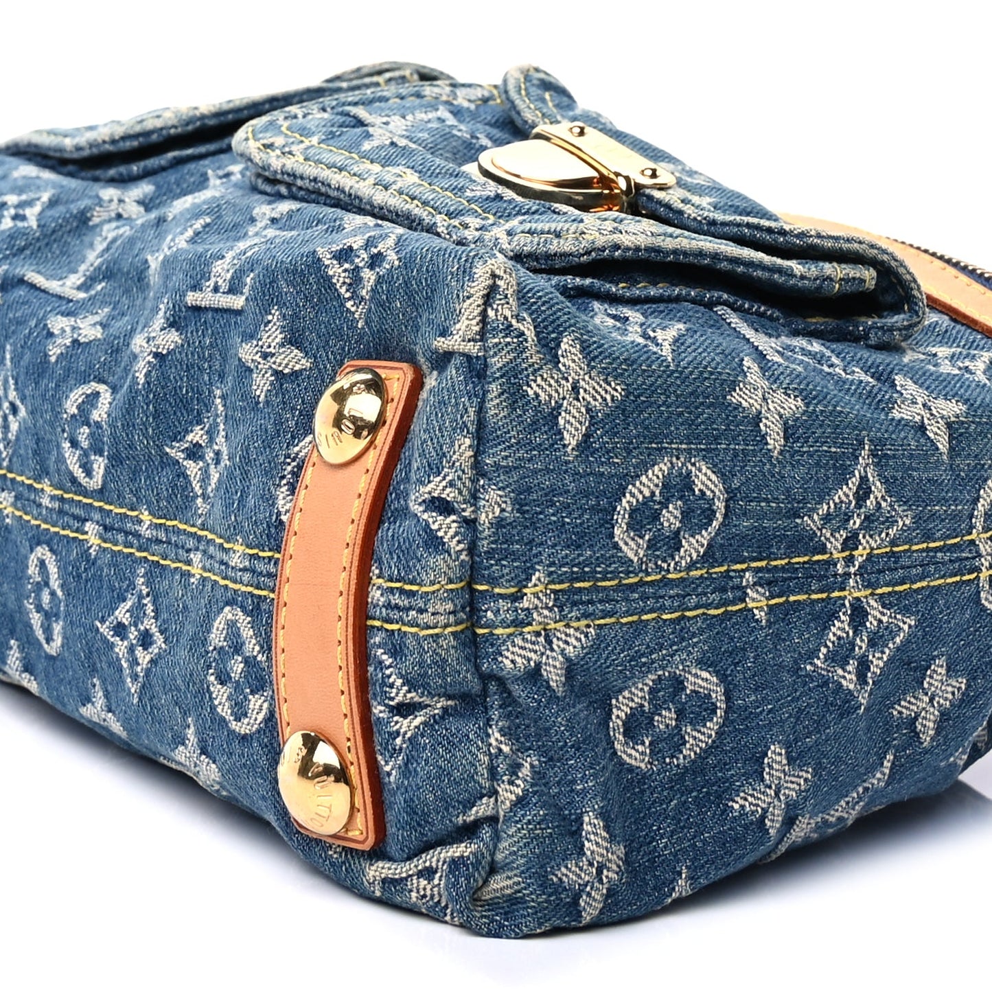Louis Vuitton Monogram Denim Baggy PM Blue