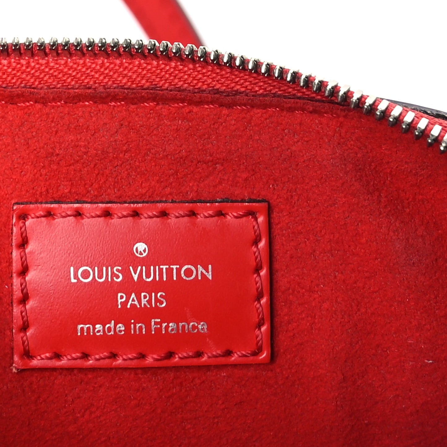 Louis Vuitton Epi Nano Alma  Coquelicot