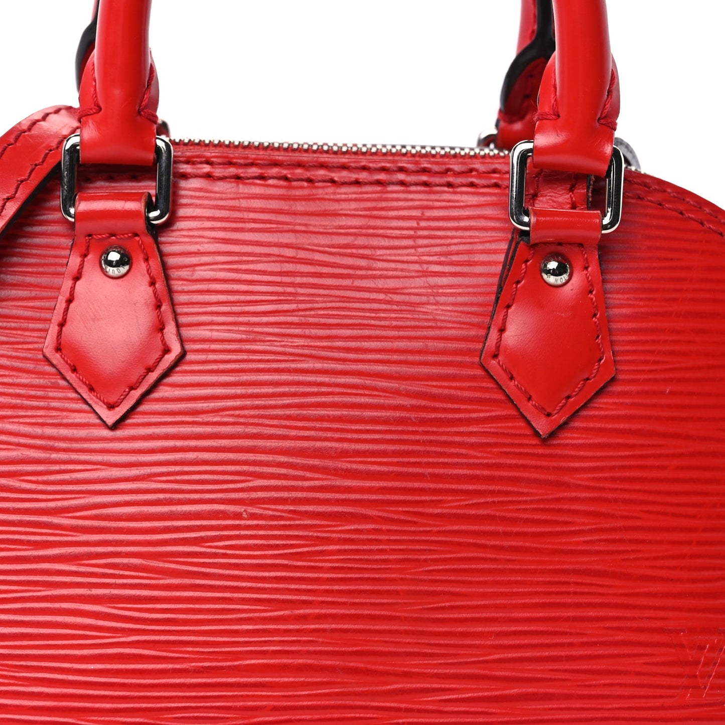 Louis Vuitton Epi Nano Alma  Coquelicot