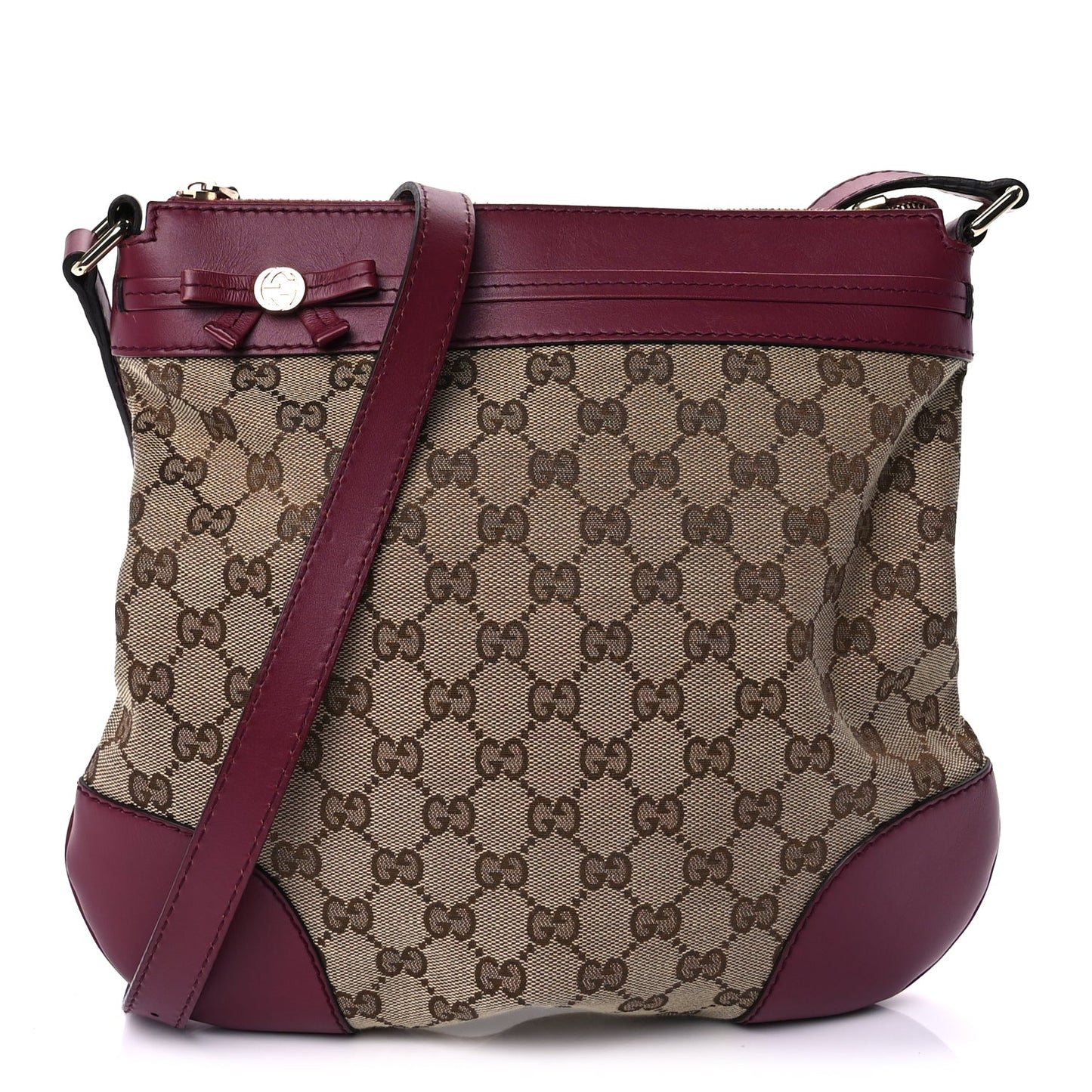 Gucci Monogram Mayfair Messenger  Cherry