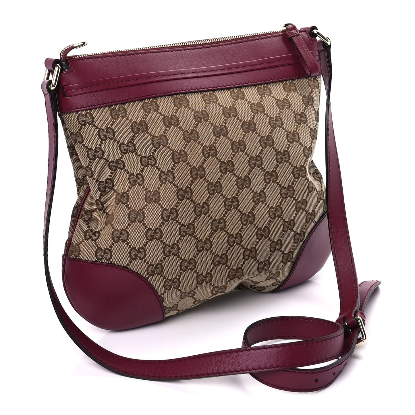 Gucci Monogram Mayfair Messenger  Cherry