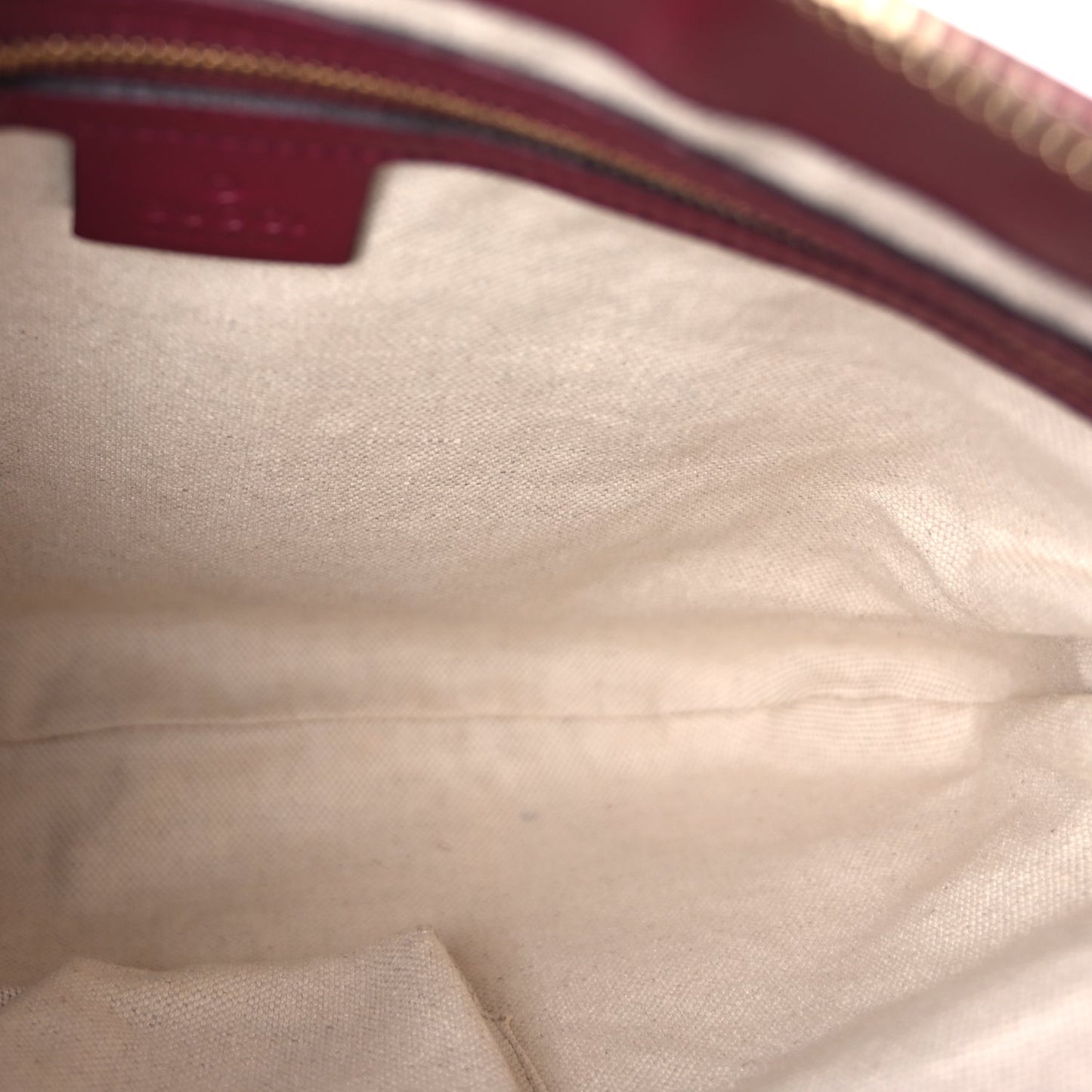 Gucci Monogram Mayfair Messenger  Cherry