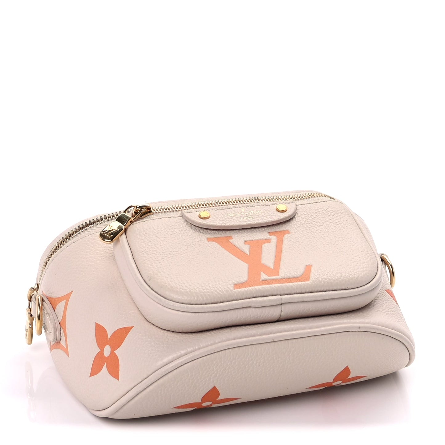Louis Vuitton Empreinte Monogram Giant Mini By The Pool Bumbag  Cream Saffron
