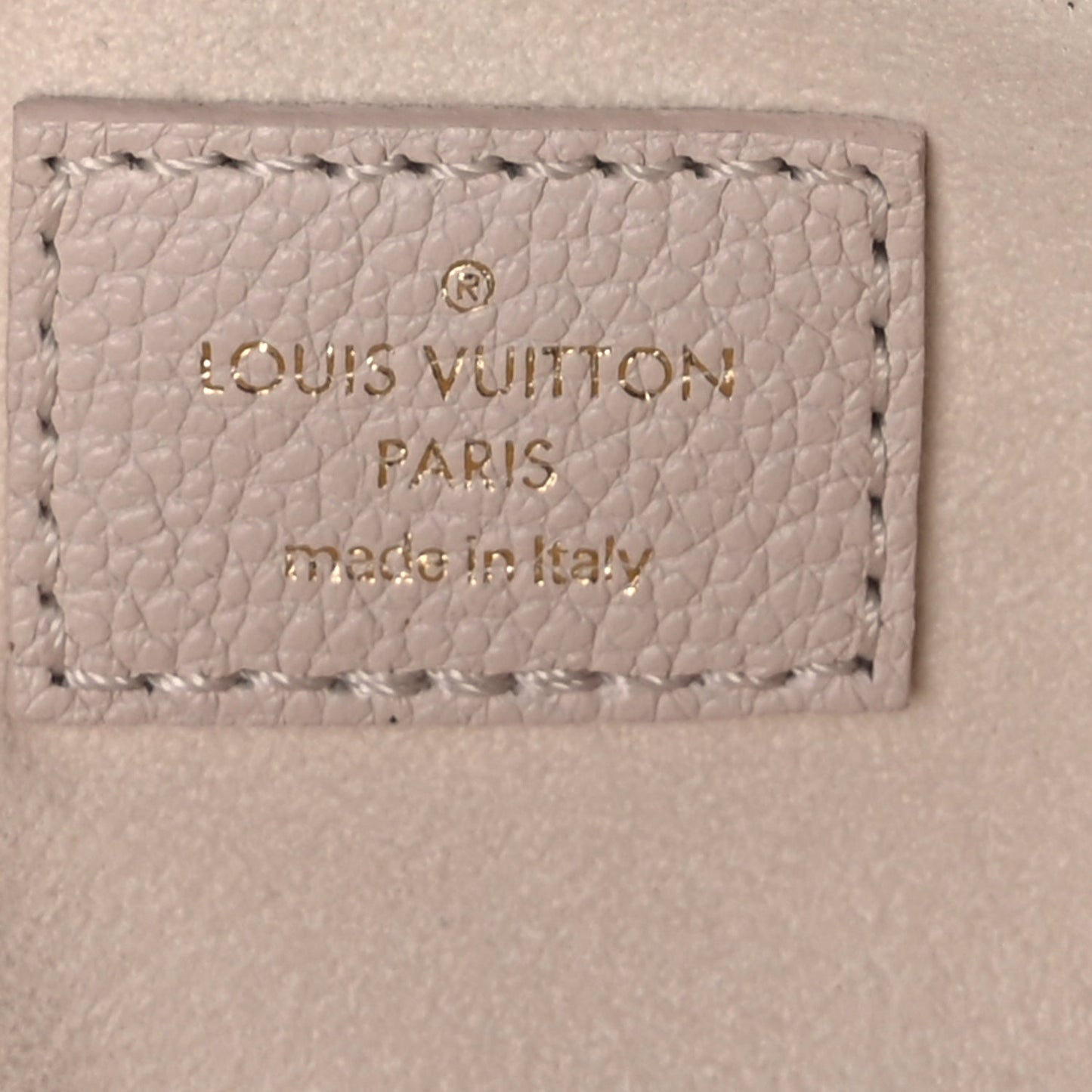 Louis Vuitton Empreinte Monogram Giant Mini By The Pool Bumbag  Cream Saffron