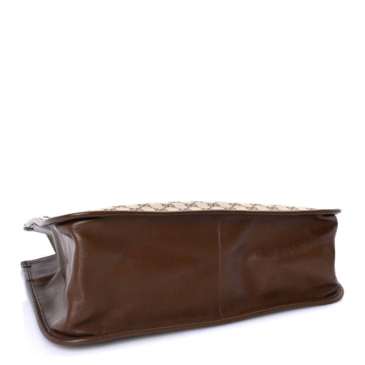 Gucci Monogram Horsebit 1955 Tote Bag Beige  Brown Sugar