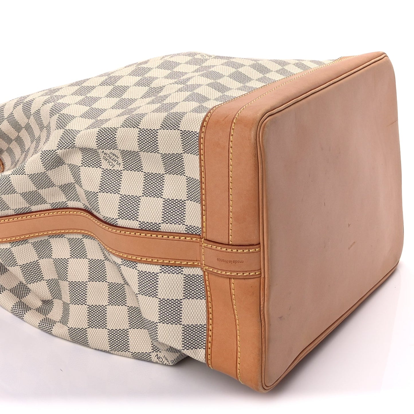 Louis Vuitton Damier Azur Noe White
