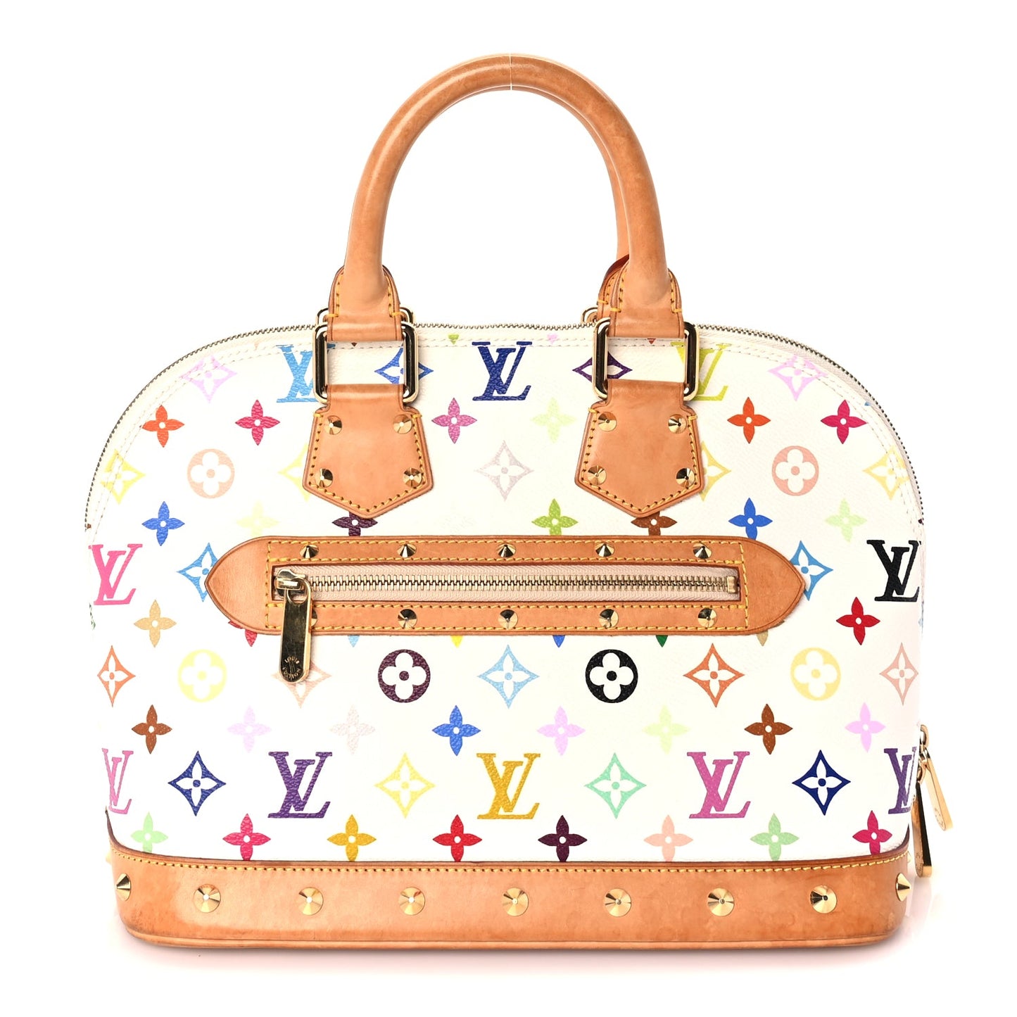 Louis Vuitton Monogram Multicolor Alma  White
