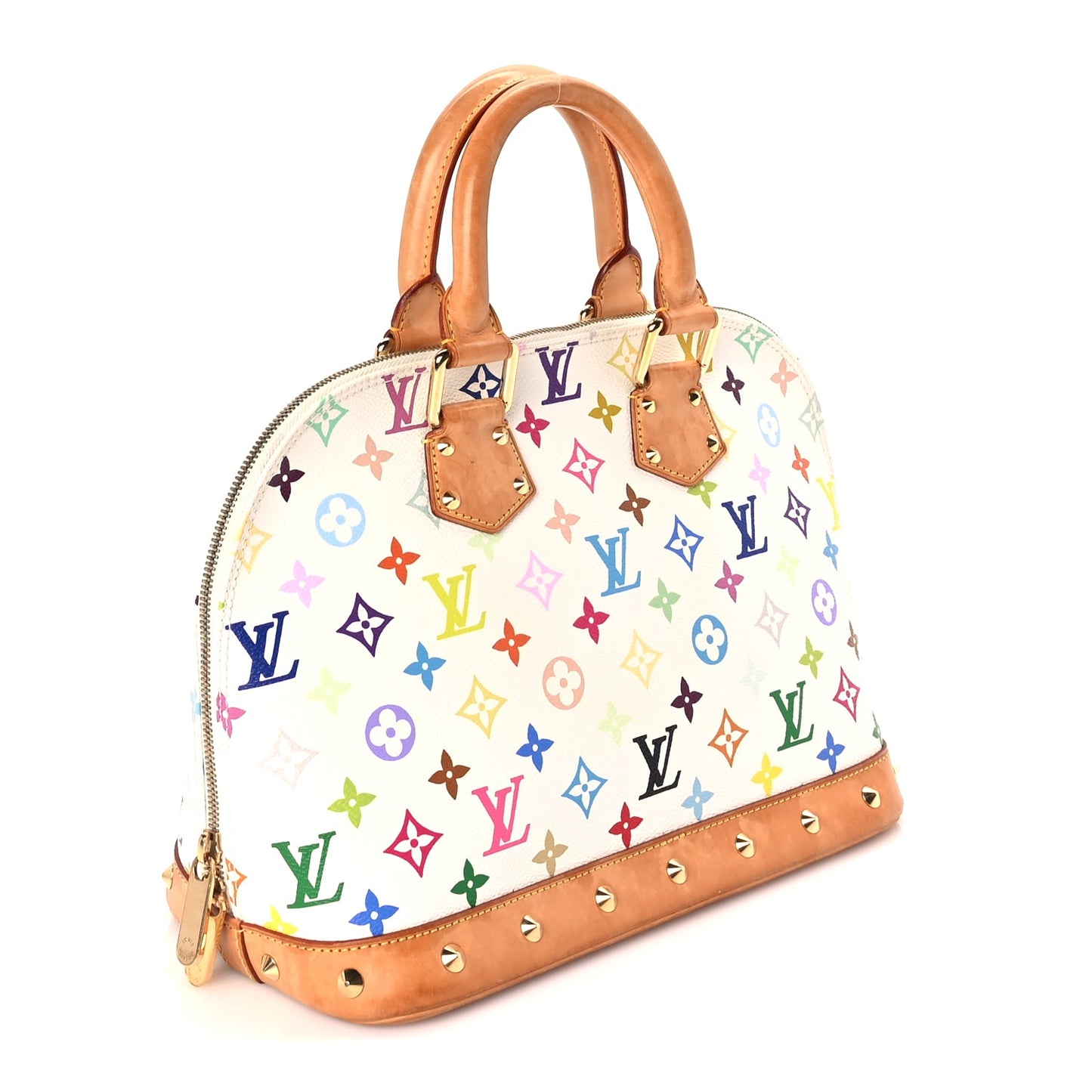Louis Vuitton Monogram Multicolor Alma  White