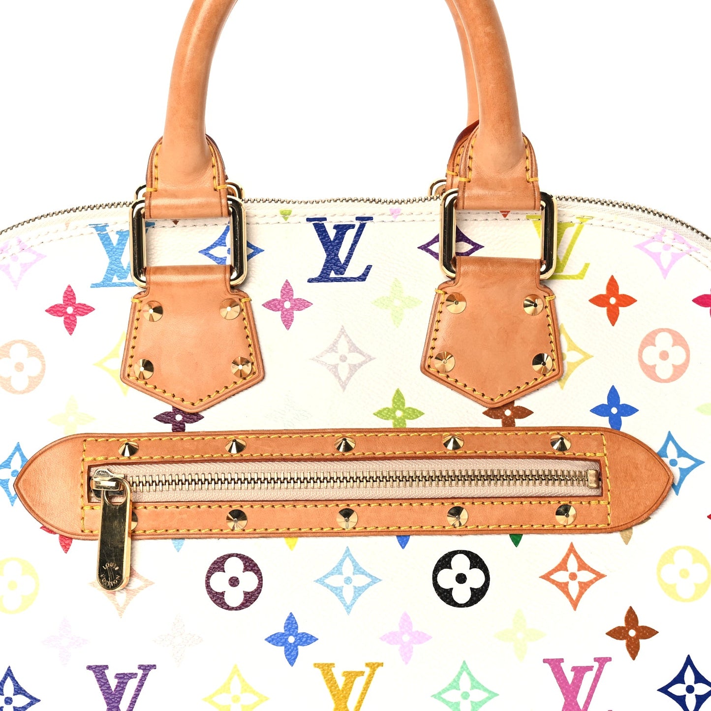 Louis Vuitton Monogram Multicolor Alma  White