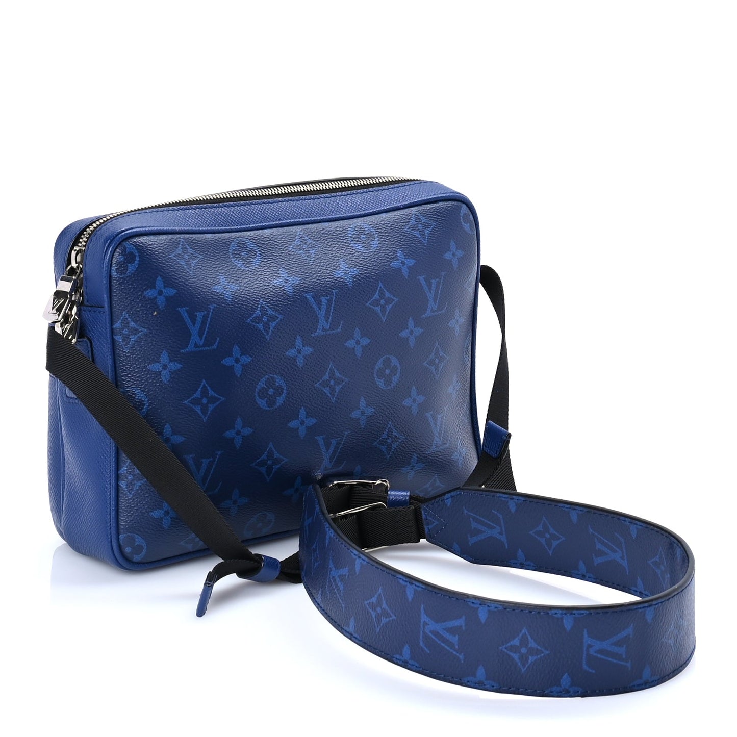Louis Vuitton Taiga Monogram Outdoor Messenger  Cobalt