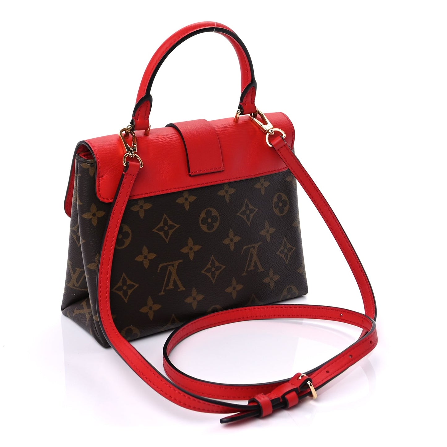 Louis Vuitton Monogram Locky BB  Coquelicot