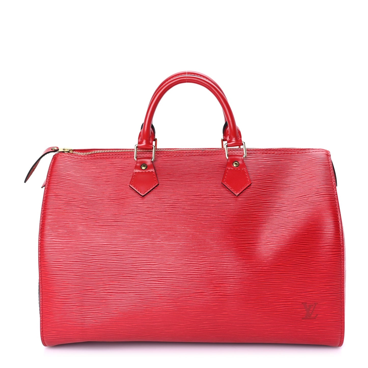 Louis Vuitton Epi Speedy 35  Castillan Red