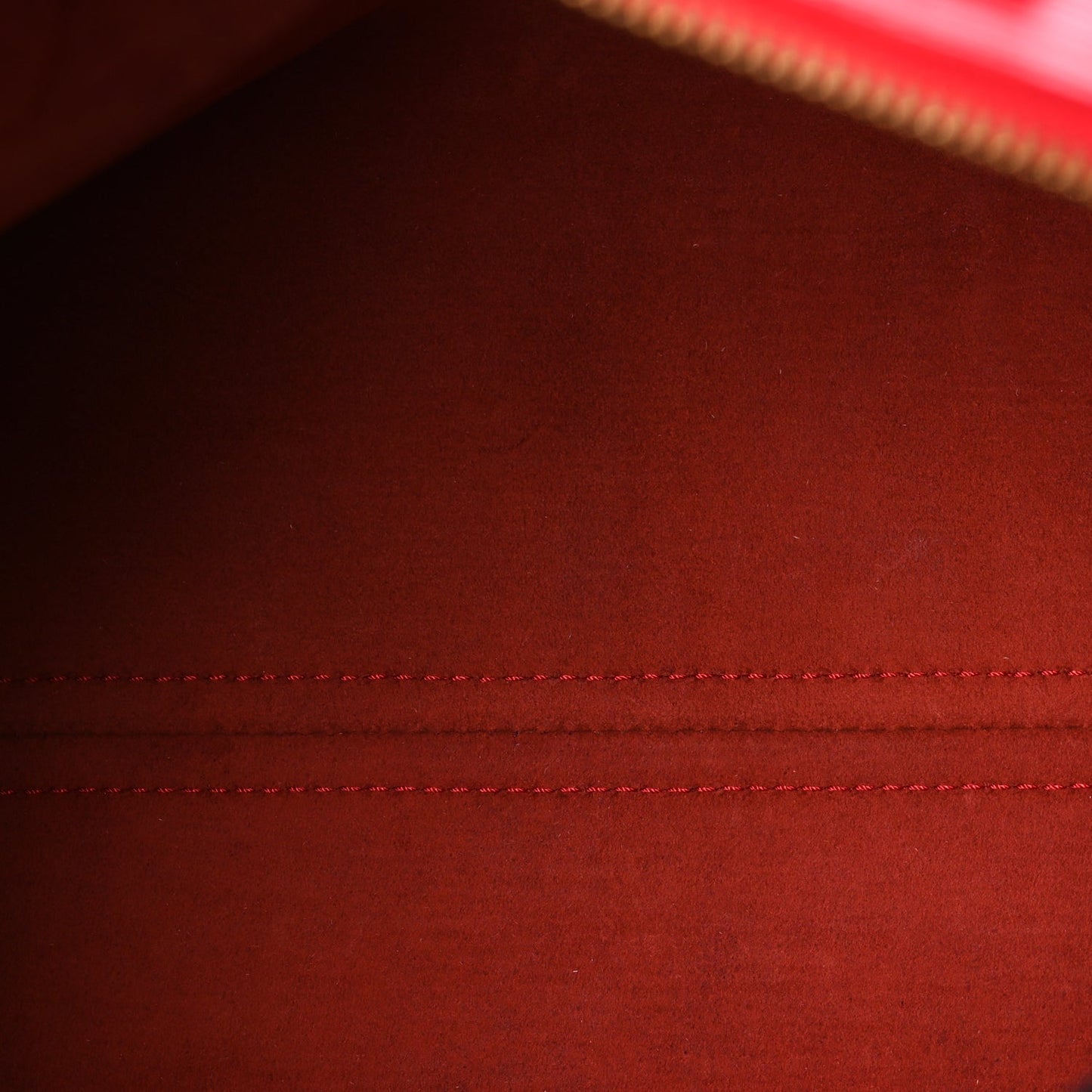 Louis Vuitton Epi Speedy 35  Castillan Red
