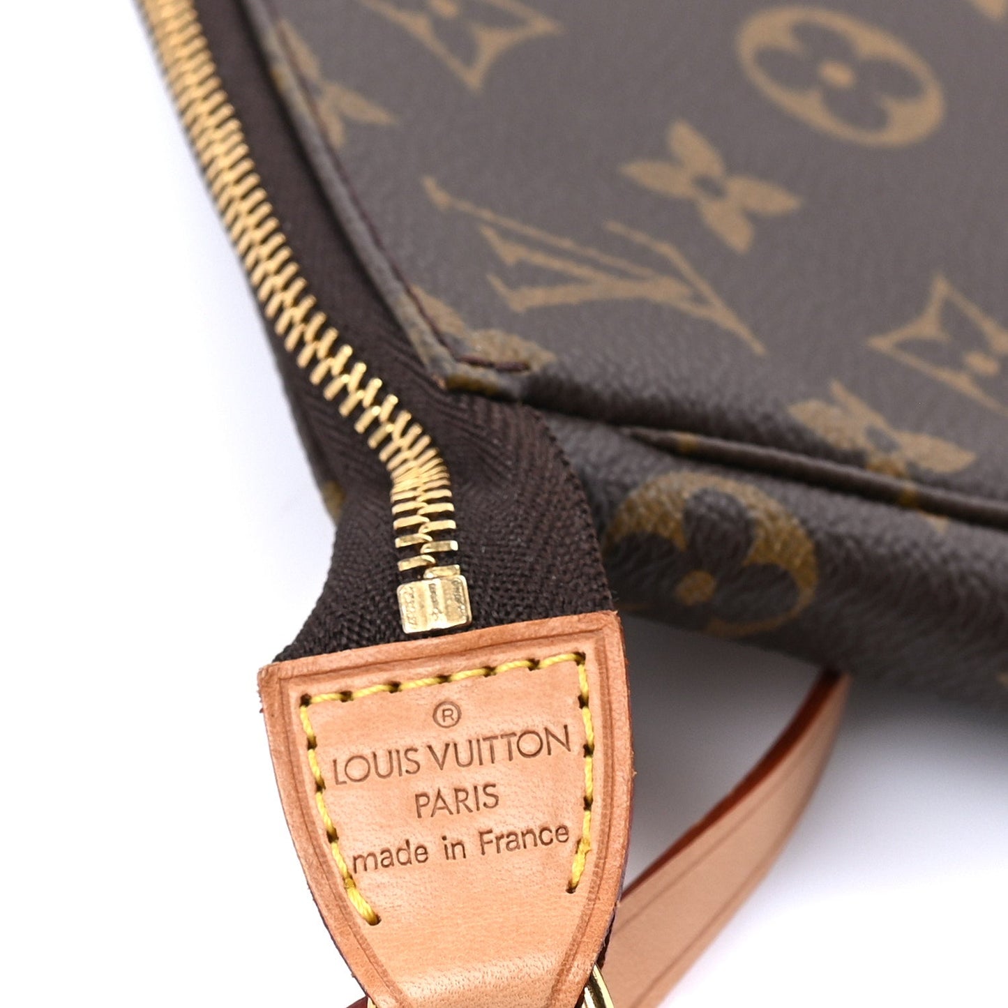 Louis Vuitton Monogram Pochette Accessories Brown