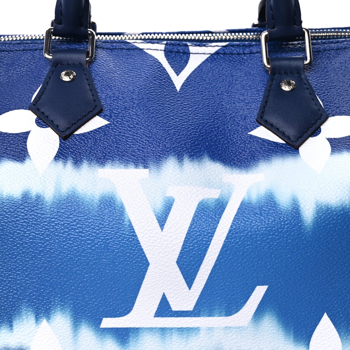Louis Vuitton Monogram Escale Speedy Bandouliere 30 Blue