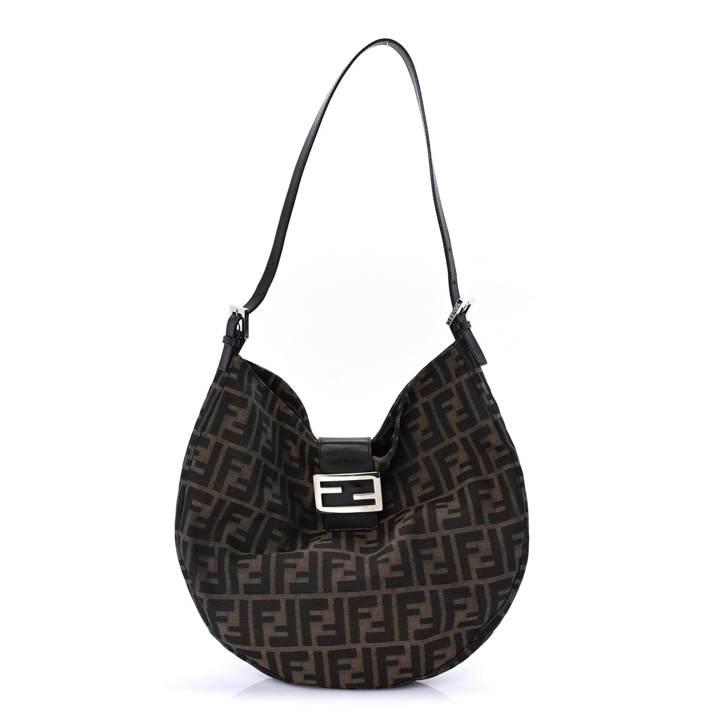 Fendi Zucca Shoulder Bag Tobacco