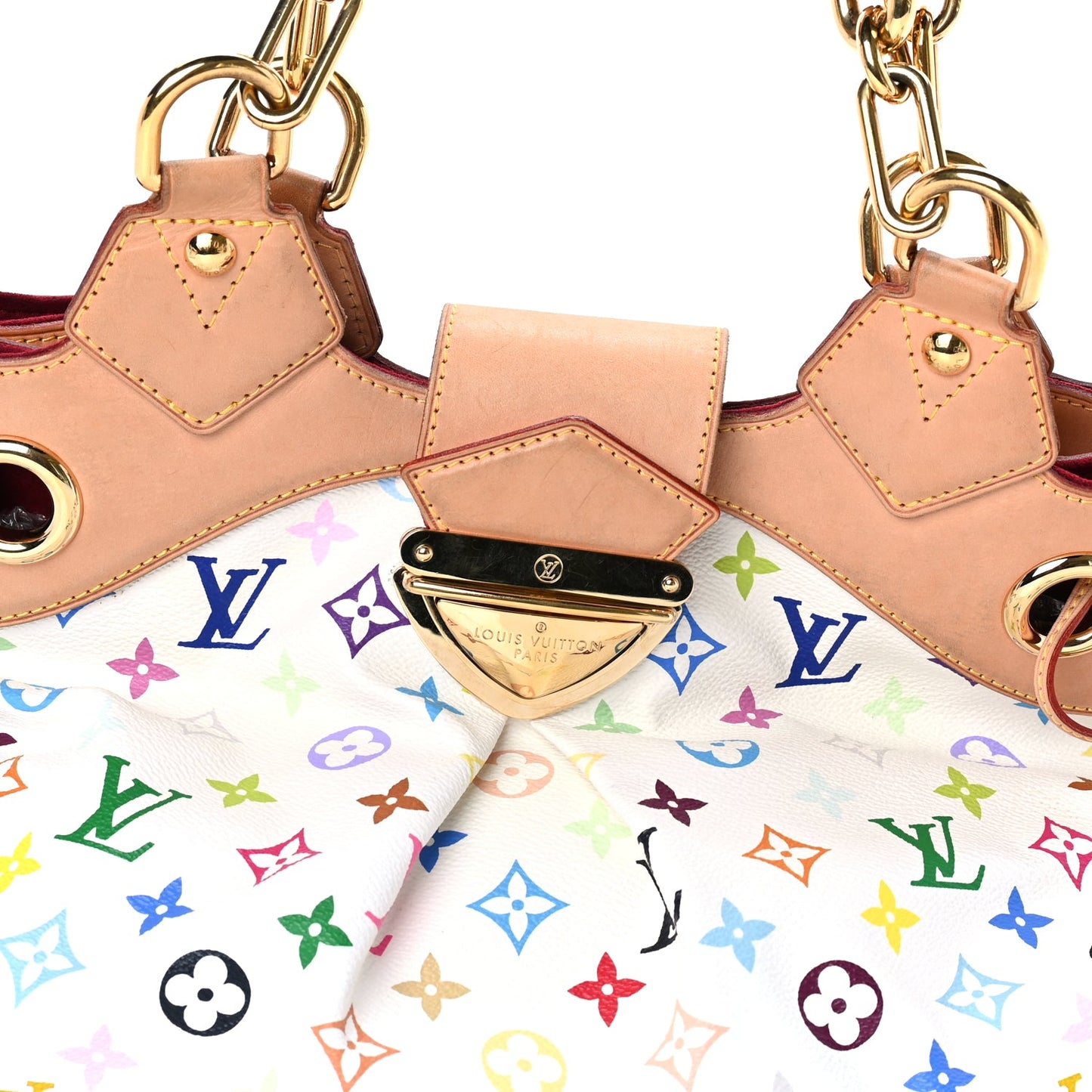 Louis Vuitton Monogram Multicolor Ursula White