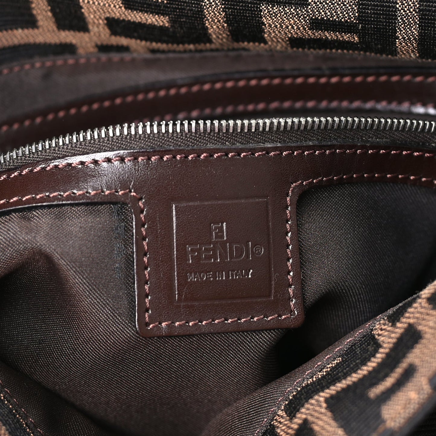 Fendi Zucca Mama Baguette Tobacco