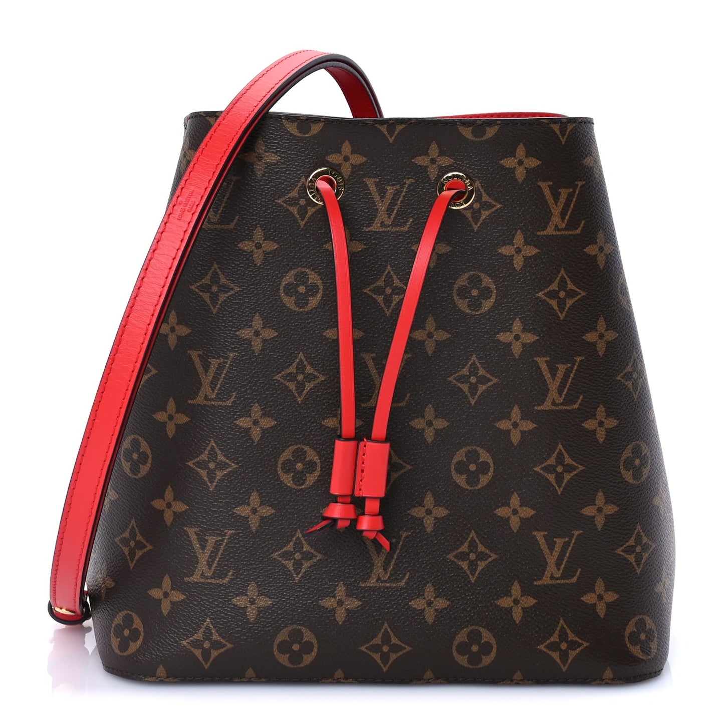 Louis Vuitton Monogram Neonoe MM Coquelicot