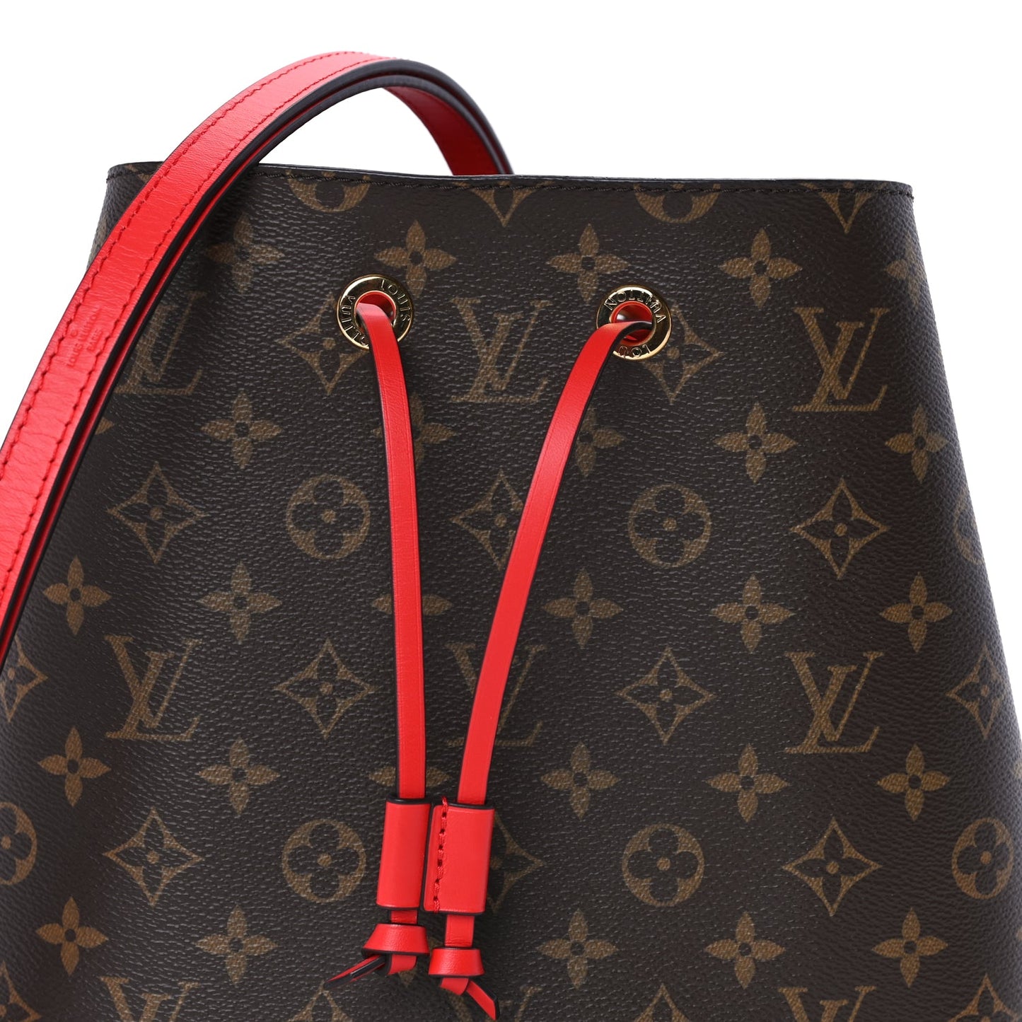 Louis Vuitton Monogram Neonoe MM Coquelicot