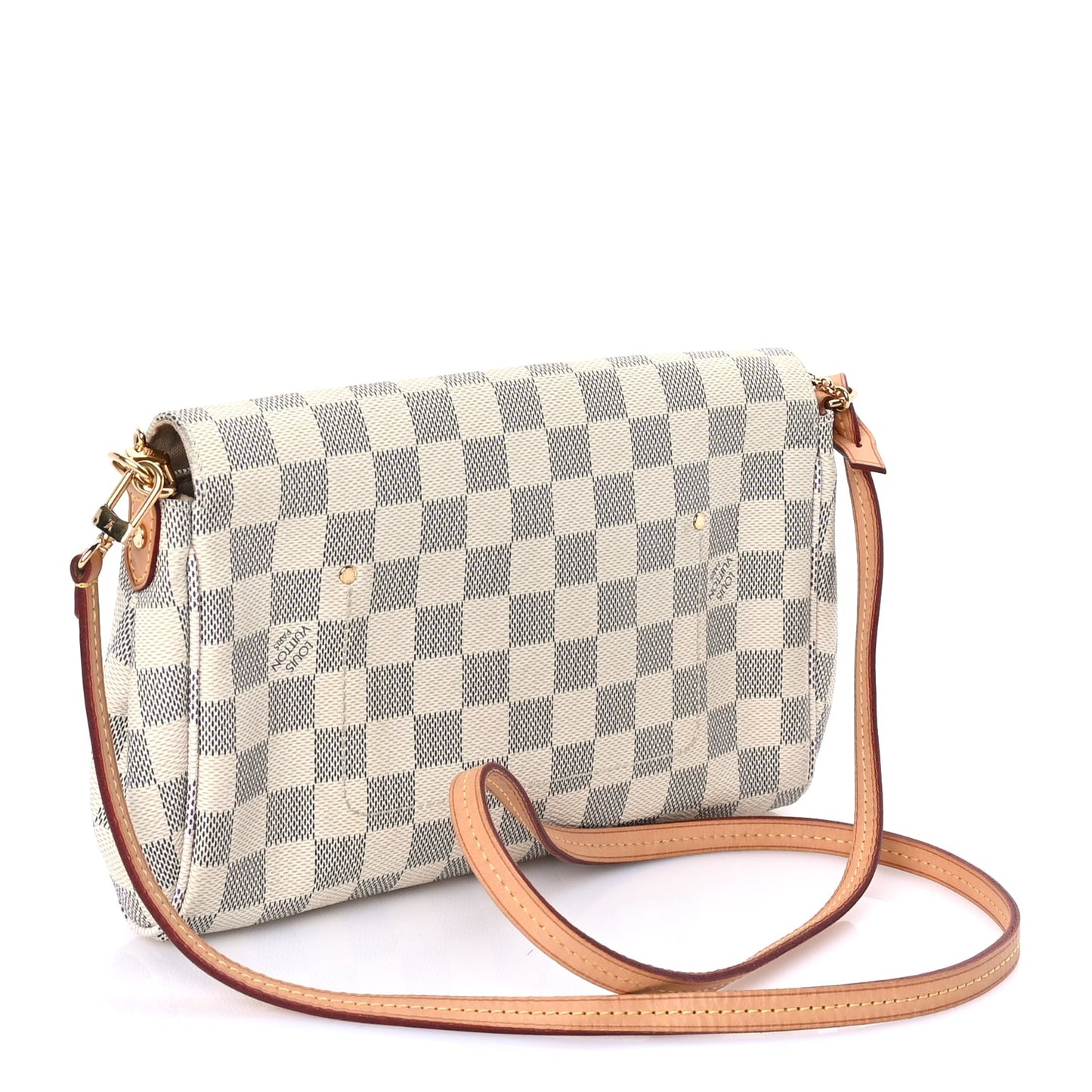 Louis Vuitton Damier Azur Favorite MM White