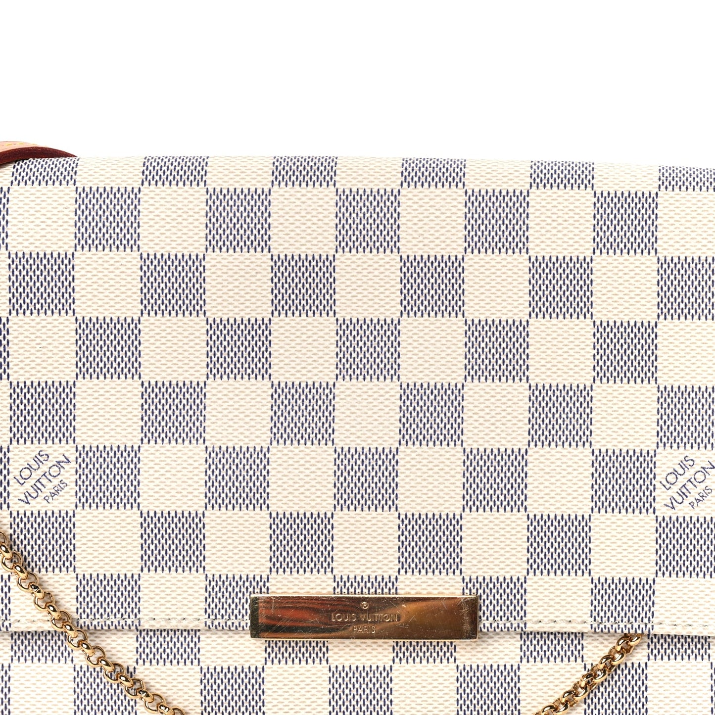 Louis Vuitton Damier Azur Favorite MM White