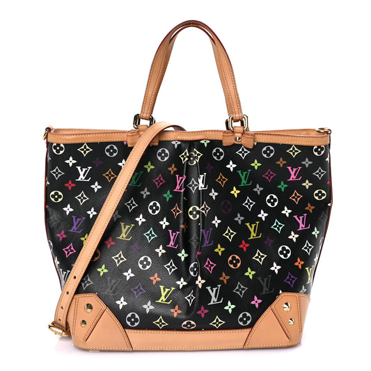 Louis Vuitton Monogram Multicolor Sharleen GM  Black