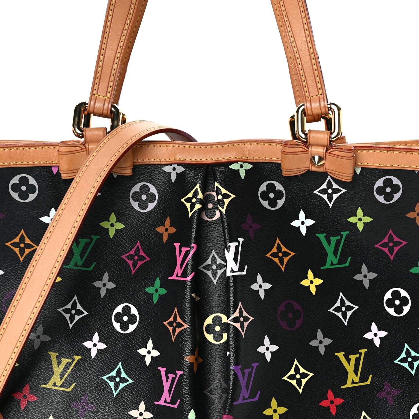 Louis Vuitton Monogram Multicolor Sharleen GM  Black