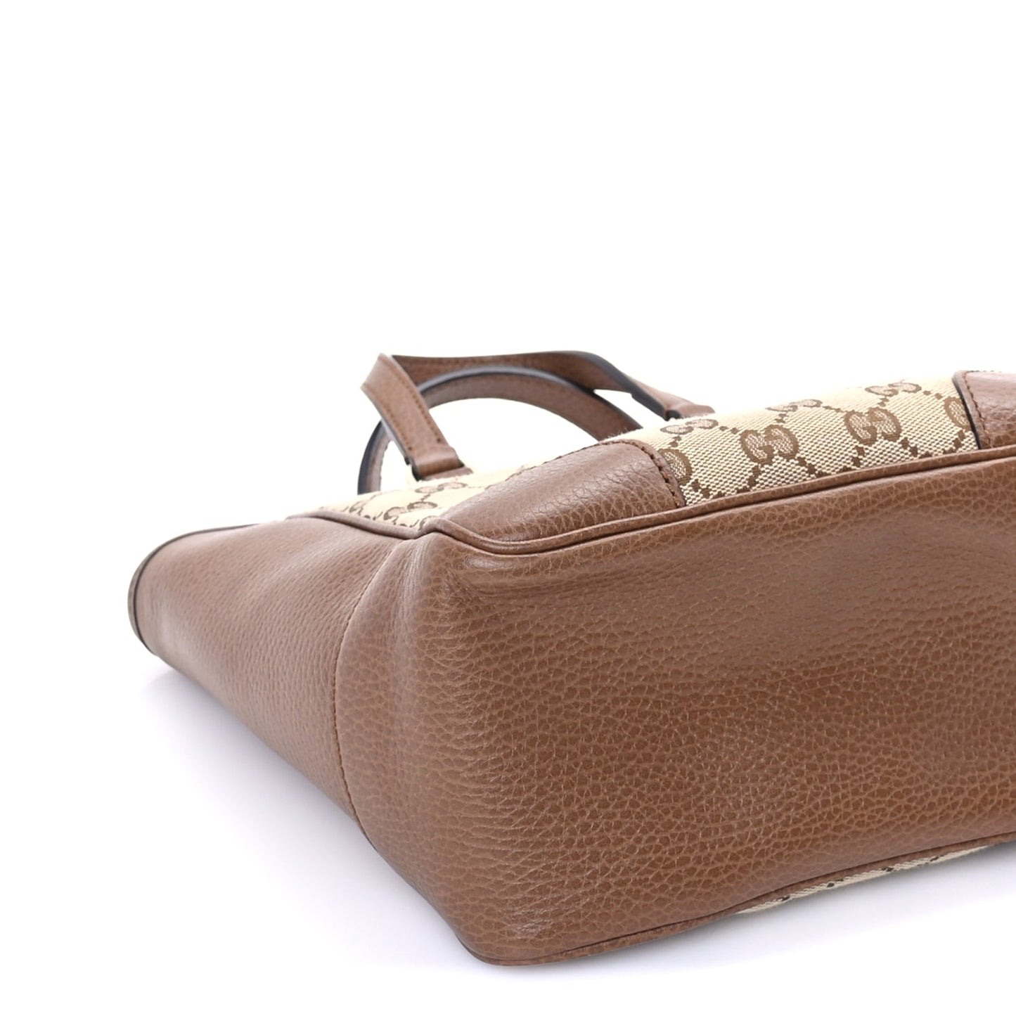 Gucci Monogram Small Bree Tote Beige Tabacco