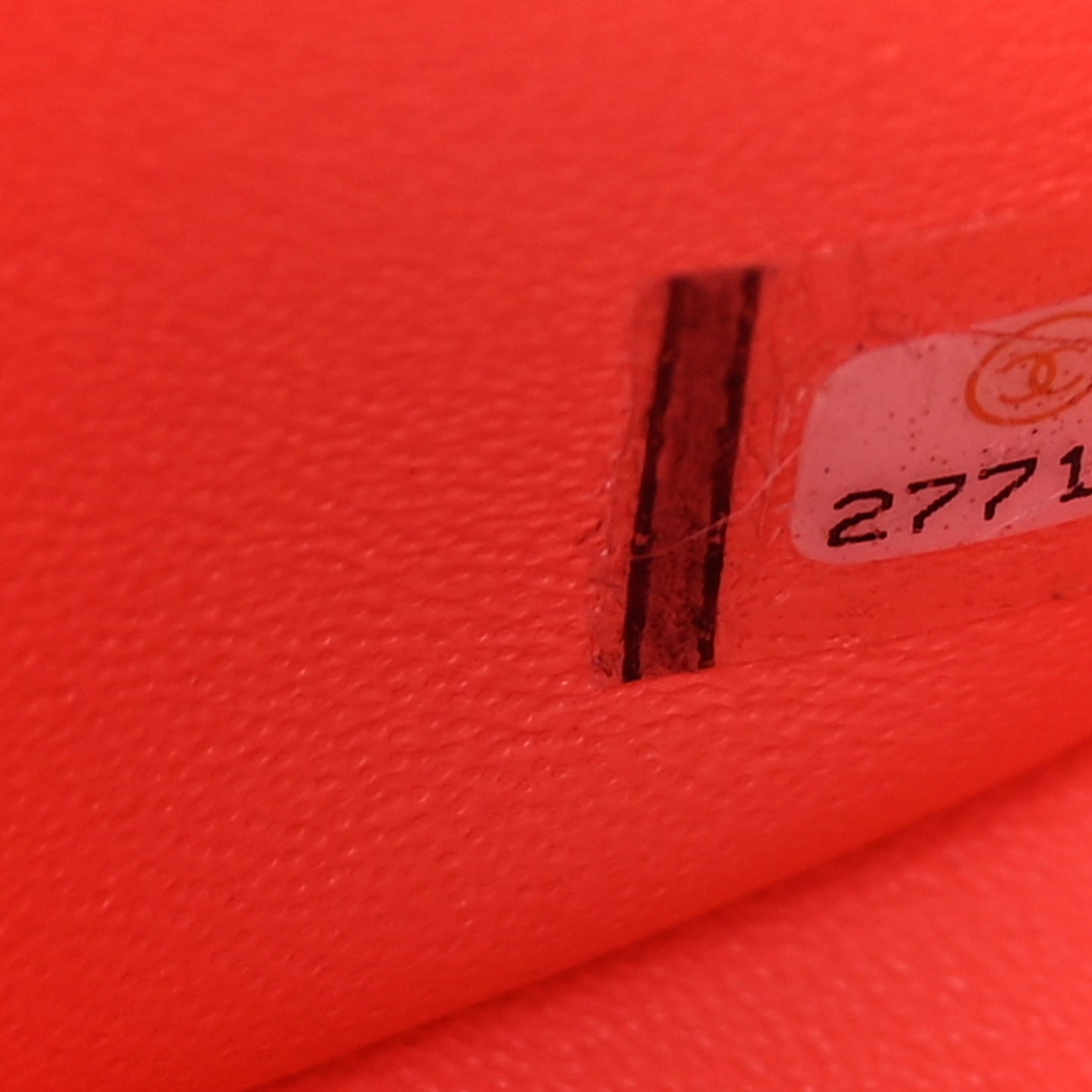 Chanel Lambskin Chevron Quilted Mini Square Flap  Pink