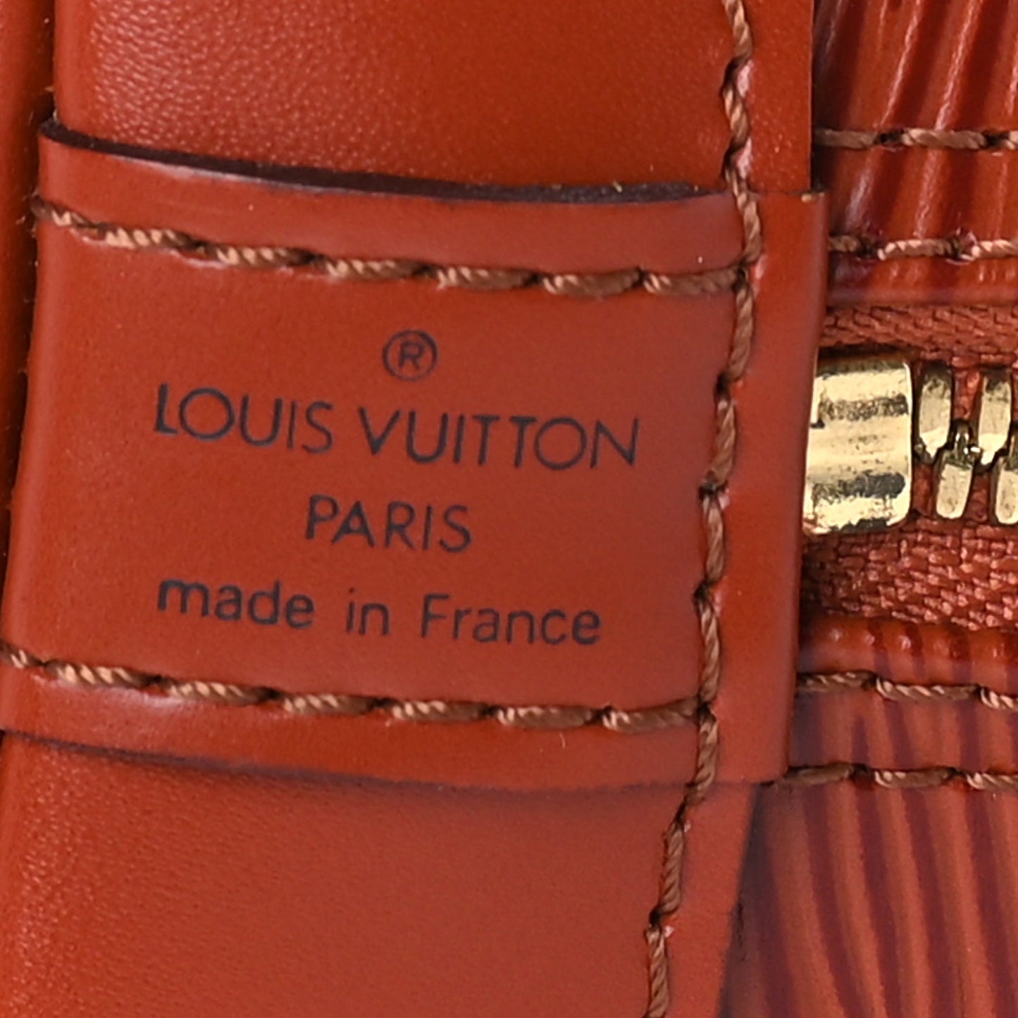 Louis Vuitton Epi Alma PM  Kenyan Fawn