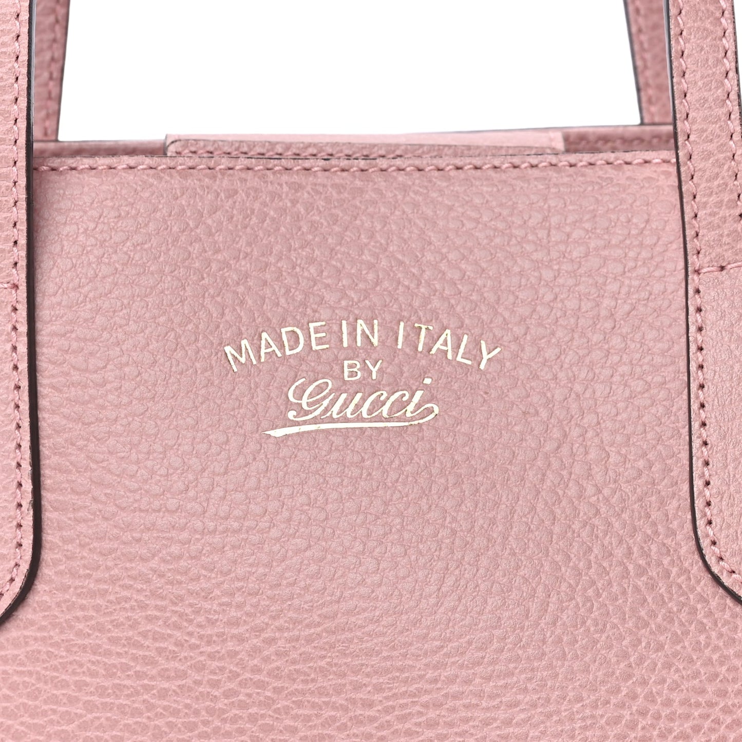 Gucci Dollar Calfskin Small Swing Tote Soft Pink Soft Pink