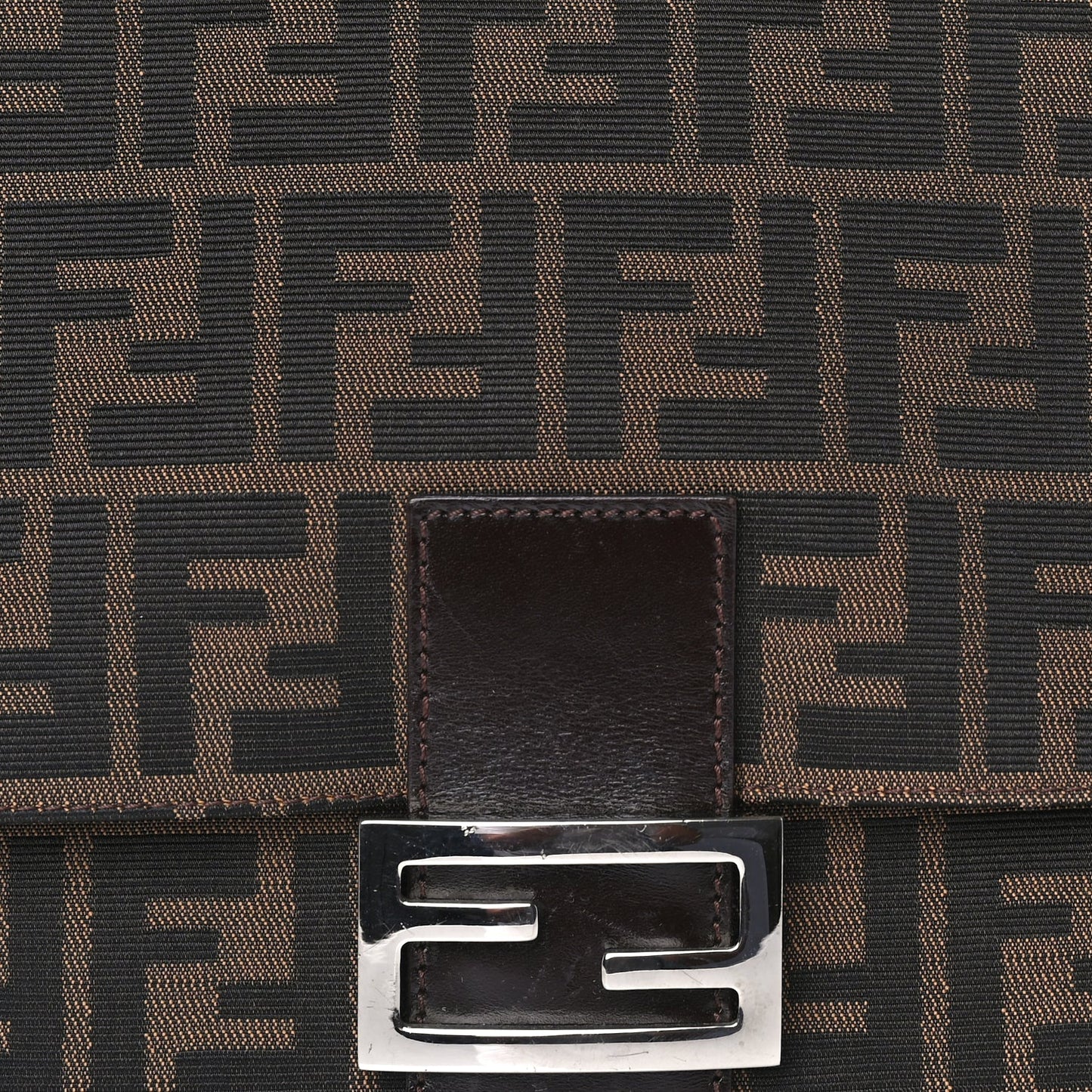 Fendi Zucca Mama Baguette  Tobacco