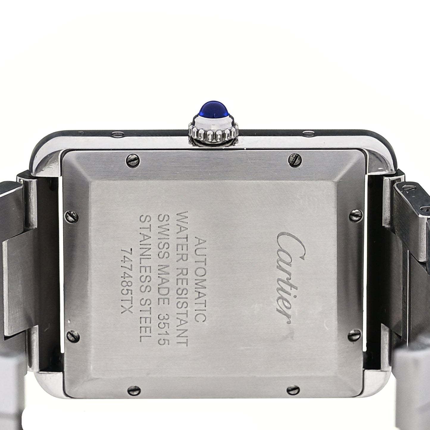 Cartier Stainless Steel 31mm Tank Solo Automatic Watch