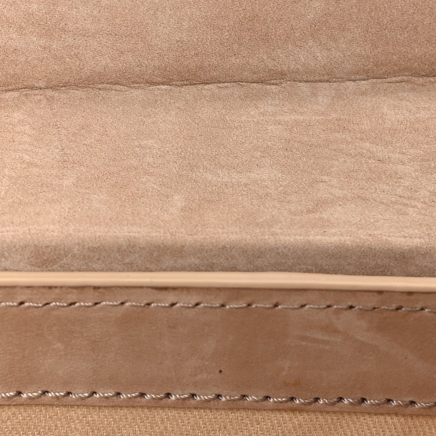 Jacquemus Nubuck Le Sac Rond Dark Beige