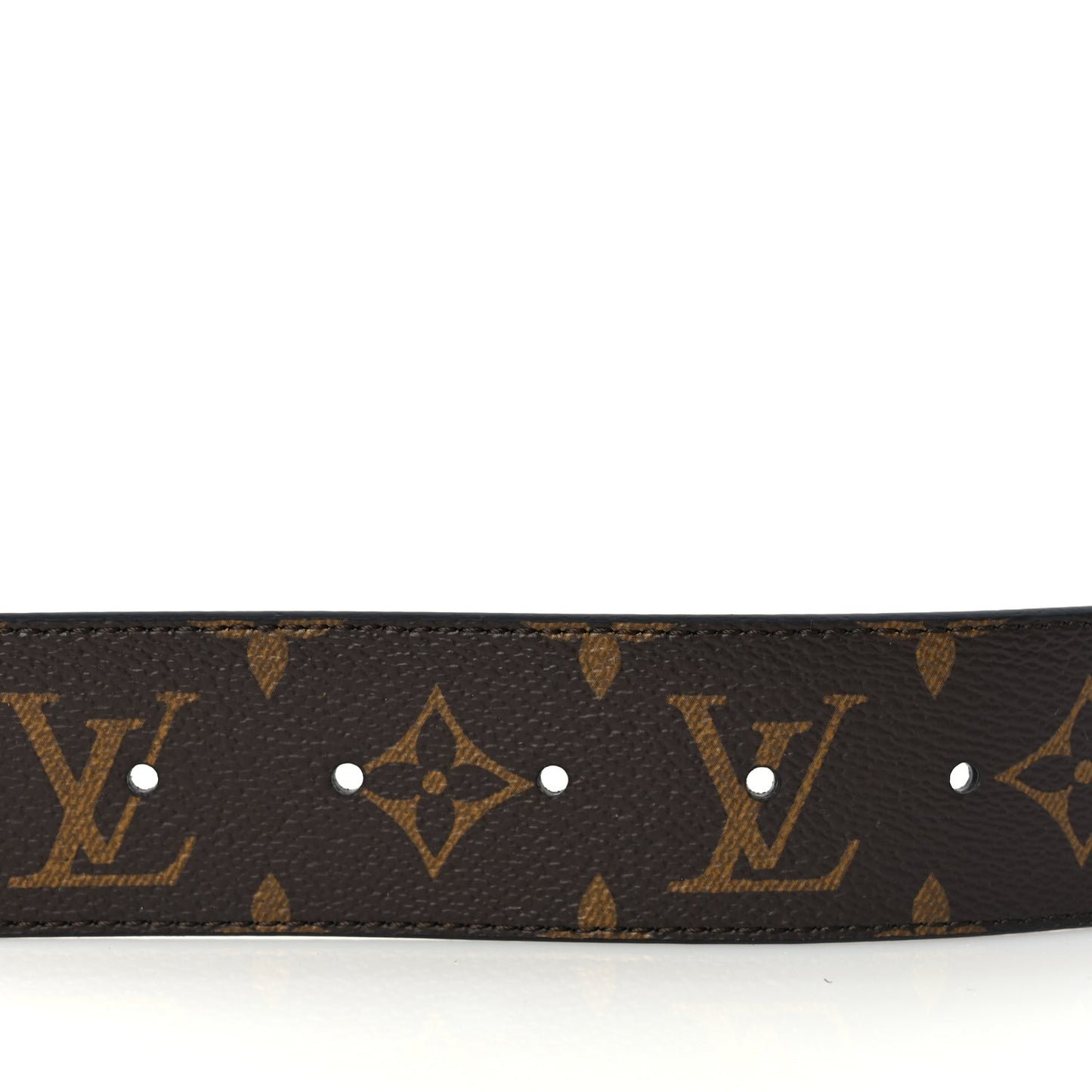 Louis Vuitton Calfskin Monogram 40mm LV Initiales Reversible Belt 95 38 Black